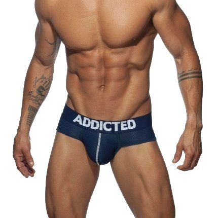 Cuecas Addicted PushUp Mesh Brief 1254678
