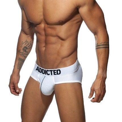 Cuecas Addicted PushUp Mesh Brief 1254678