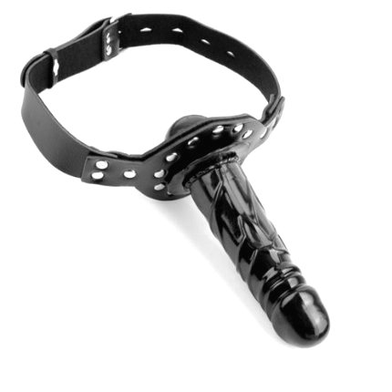 Mordaça Fetiche com Dildo e Bola,3344685