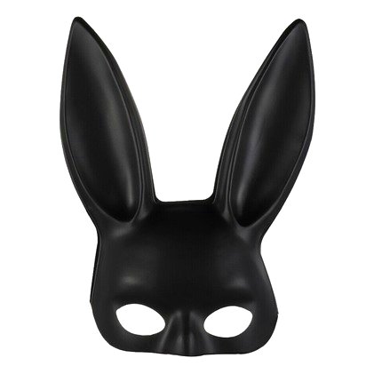 Máscara Bad Bunny Preta 1874689