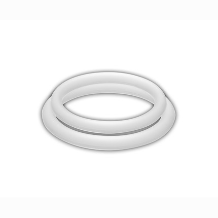 2x Cockring Silicone Branco,1304710