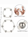2x Cockring Calex com Bolas de Aço,1304711