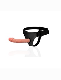 Soporte En línea a Jackson con un Dildo de color Beige de 20 cm.