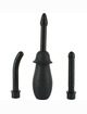 Kit De Ducha Anal Con 3 Inyectores Negro,3564719