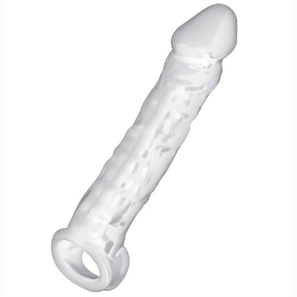 Funda para el Pene Adicto Juguetes Transparente de 20 cm,1334723