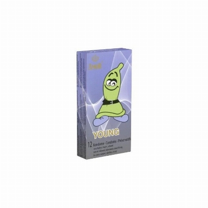 12x Preservativos Amor Young 3204774