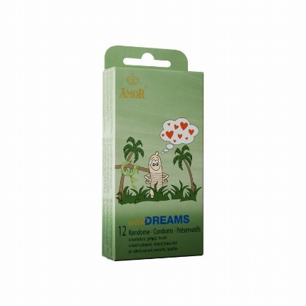 12x Preservativos Amor Wild Dreams,3204777
