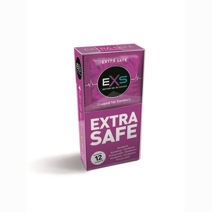 12x Preservativos EXS Extra, caja de seguridad,3204810