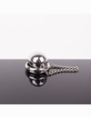 Plug Anal Metálico com Cockring,2434865