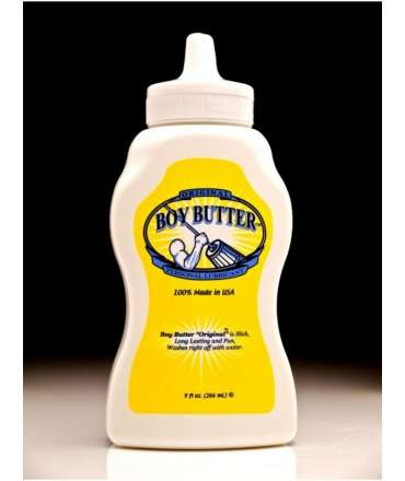 Lubrificante Óleo Boy Butter Original Squeeze 266 ml,310003