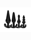 Kit Plug Anal Addicted Toys 4 Peças 2434914