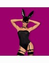 Fantasia Obsessive Coelhinha Sexy Preto,1955022