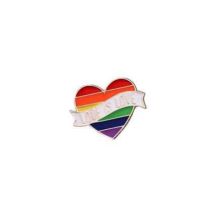 Pin Coração Love is Love,8135082 Pin Coração Love is Love,8135082