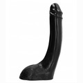 Dildo All Black Curvado 29 cm