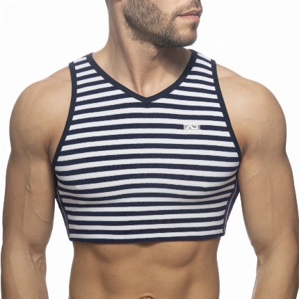 Crop Top Masculino Addicted Sailor Velvet