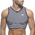 Crop Top Masculino Addicted Sailor Velvet