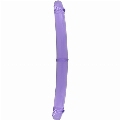 Dildo Duplo SevenCreations Roxo 30 cm
