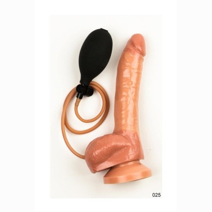 Dildo Insuflável Reel Bege 17 cm 2395198