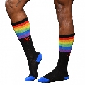 Meias Andrew Christian Pride Stripes