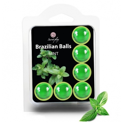 6x Bolas Lubrificantes Brazilian Balls