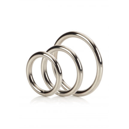 3x Cockring Calex Silver 1305331