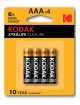 Pack 4 Pilhas Alcalinas Kodak AA