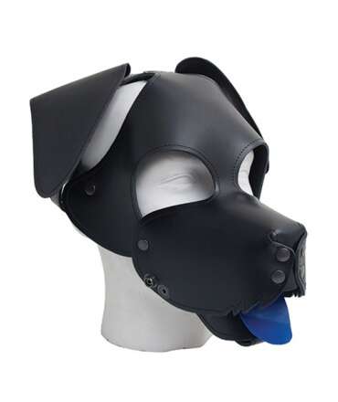 Mister B máscara de cuero para perros, 634346