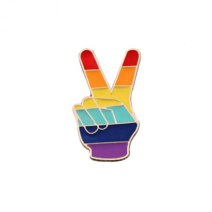 Pin Peace Arco-Íris,8135368 Pin Peace Arco-Íris,8135368