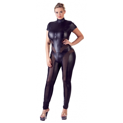 Catsuit Cottelli Giovanna com Transparência 1995425