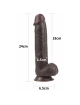 Dildo Realístico Skin 24 cm 2265561