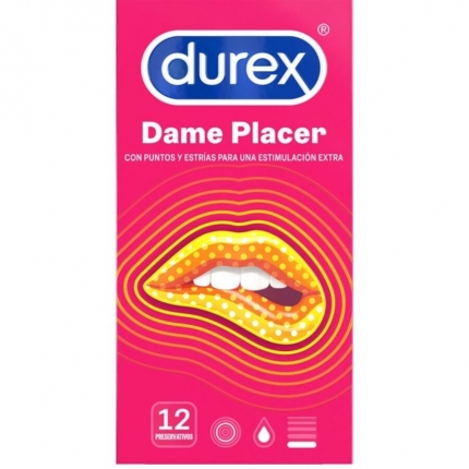 12x Preservativos Durex Dá-me Prazer 3205583