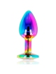 Plug Anal Metálico OhMama Com Jóia 2405588
