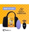 feelztoys panty vibe remote controlled vibrator purple