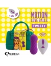 Bolas de Kegel FeelzToys Twisty com Vibração e Comando 3405605