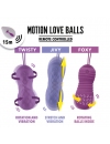 Bolas de Kegel FeelzToys Twisty com Vibração e Comando 3405605