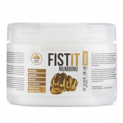 Lubrificante Água Fist It Numbing 500 ml,3165613