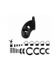Cinto de Castidade ManCage Model 01 Preto,1435629