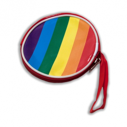 Mini Bolsa Rainbow Redonda 10 cm,8135650 Mini Bolsa Rainbow Redonda 10 cm,8135650