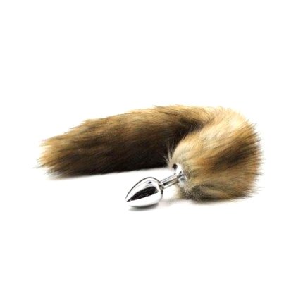 Plug Anal com Cauda em Pelo 7 cm,2375691