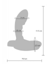 Estimulador da Próstata ToyJoy Heroic 11.5 cm,1285820
