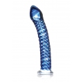 Dildo de Vidro Pipedream Blue Ice 17 cm