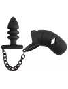 Cinto de Castidade Black Velvet com Plug Anal