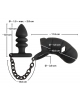 Cinto de Castidade Black Velvet com Plug Anal