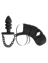 Cinto de Castidade Black Velvet com Plug Anal