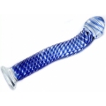 Dildo de Vidro Blue Wave 17.5 cm