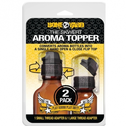 Conjunto de Tampas de Inalação de Poppers