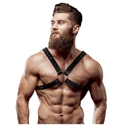 Harness Fetish Submissive Crossed Chest,1116035