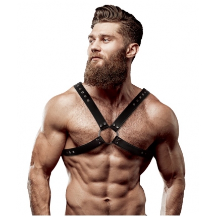 Harness Fetish Submissive Crossed Chest