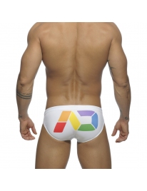 Sunga Addicted Rainbow Swim Brief,1236082