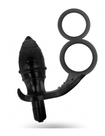 Estimulador da Próstata Addicted Toys com Cockring e Vibração 1286118